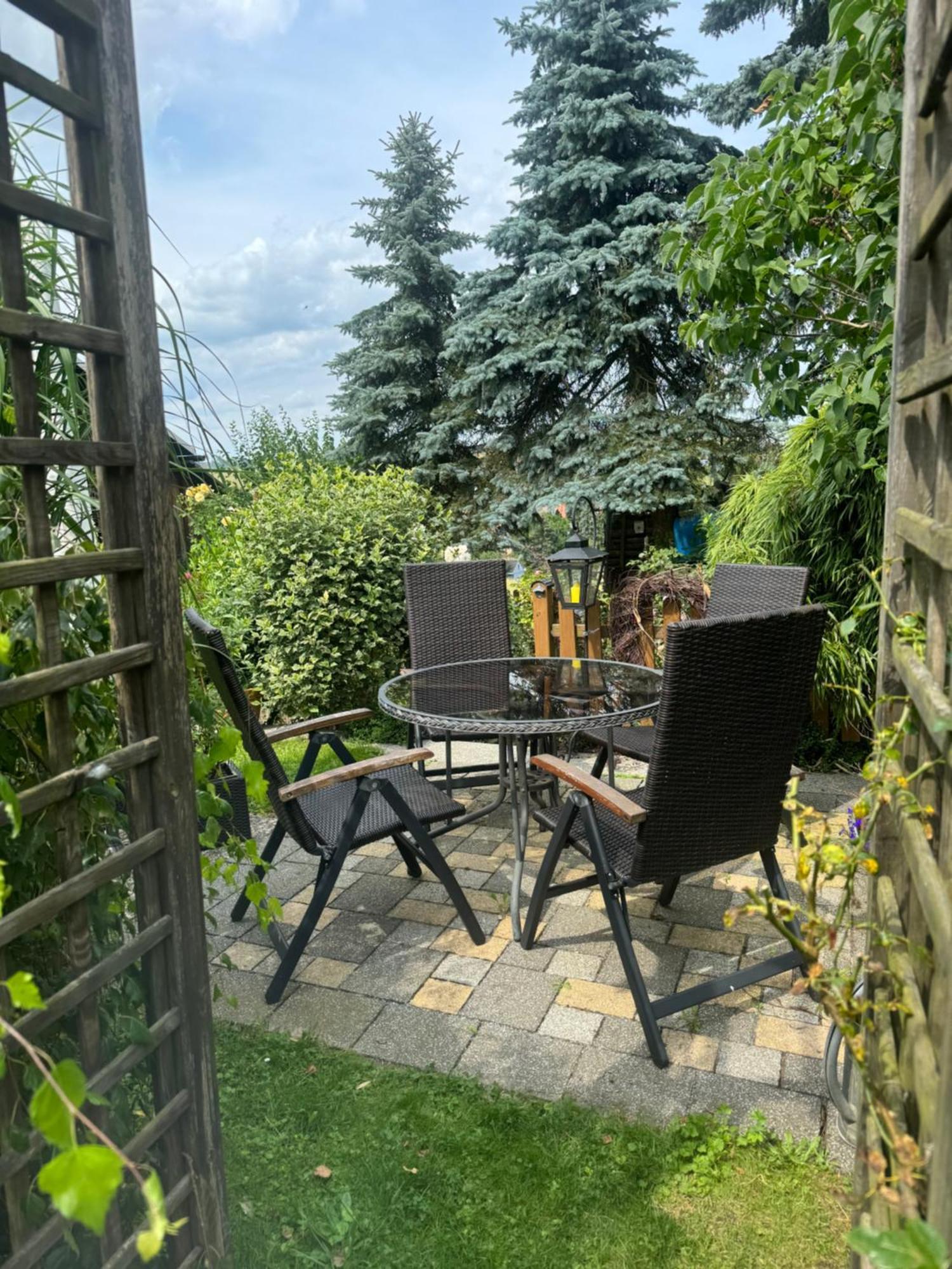 Ferienwohnung Hinterhermsdorf Glaser Зебніц Екстер'єр фото