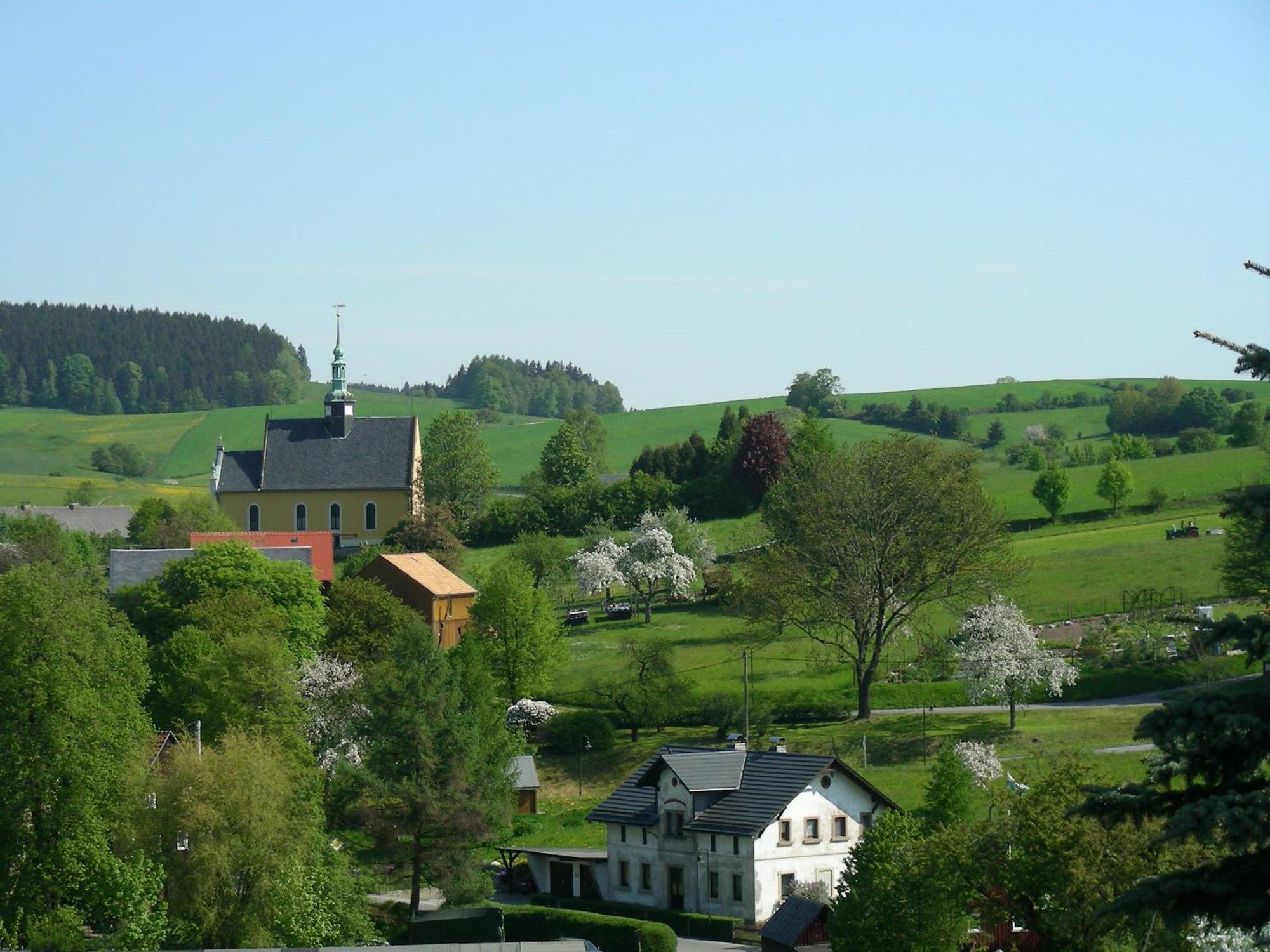 Ferienwohnung Hinterhermsdorf Glaser Зебніц Екстер'єр фото